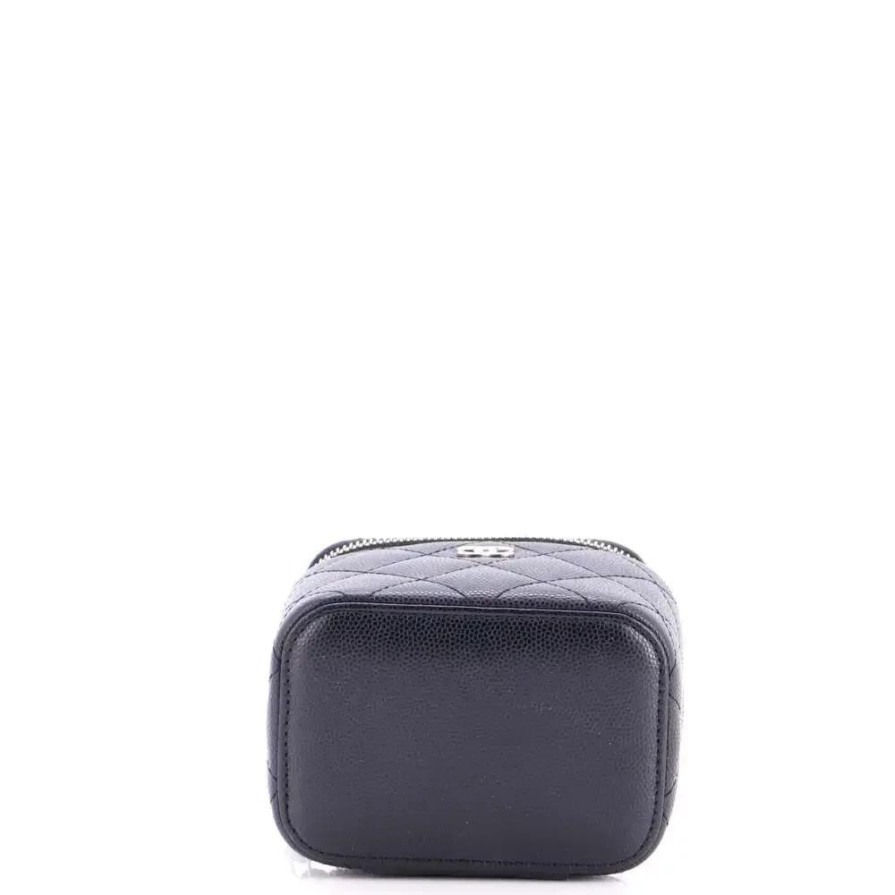 Chanel Classic Vanity Case With Chain #230138C39B - Picture 5 of 7